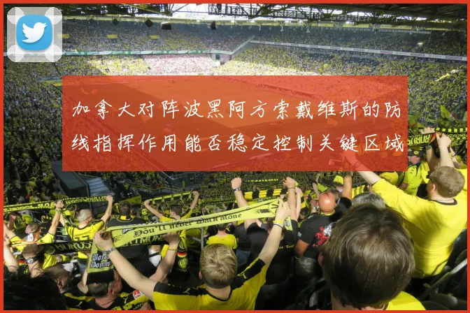 加拿大对阵波黑阿方索戴维斯的防线指挥作用能否稳定控制关键区域